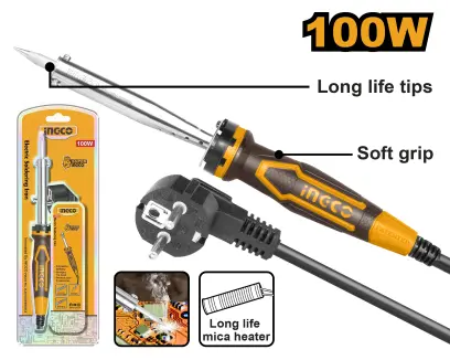 Pájka hrotová elektrická 100W SI00108, Ingco#27015