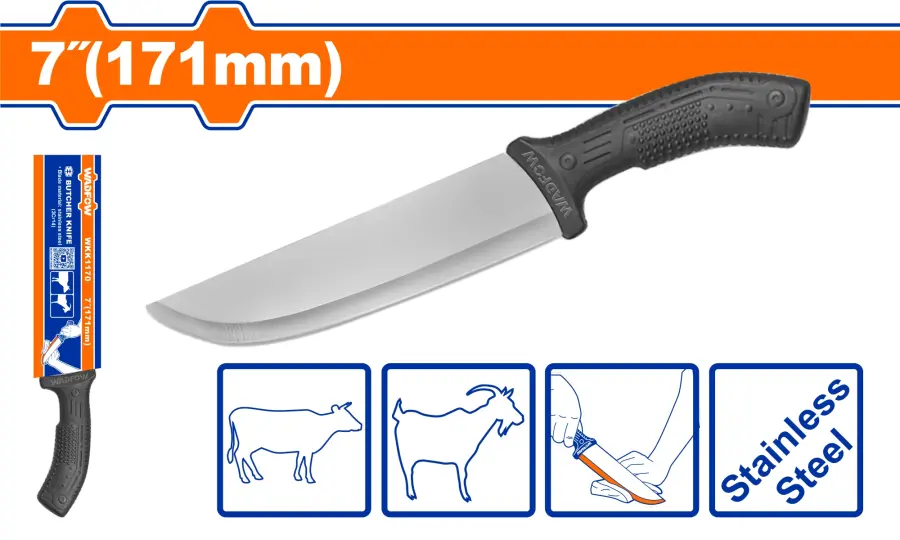 Nůž řeznický 171mm 7