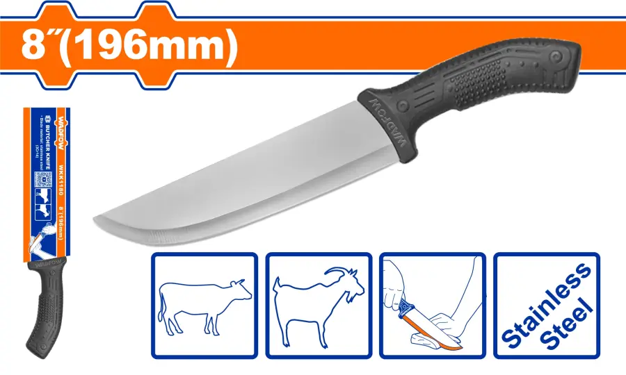 Nůž řeznický 196mm 8