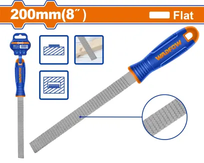 Pilník plochý ocelový 200mm WFE8818, Wadfow#27441