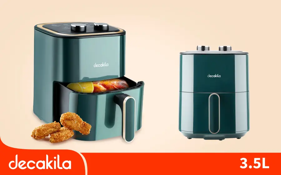 Fritéza horkovzdušná 3,5l 1400W KEEC036V, Decakila#27502