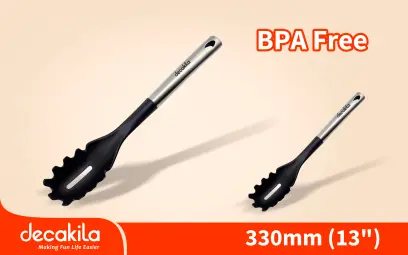Lžíce na těstoviny nylon 32cm KMTT043B, Decakila#27518