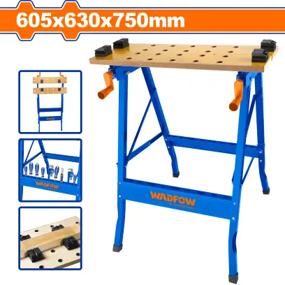 Stůl pracovní skládací 605x630x750mm WWE1525, Wadfow#27848