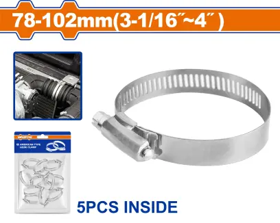 Spona hadicová americká 78-102mm WHU2914, Wadfow#28196