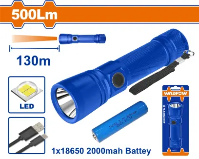 Svítilna LED nabíjecí 500Lm WFL5408, Wadfow#28251