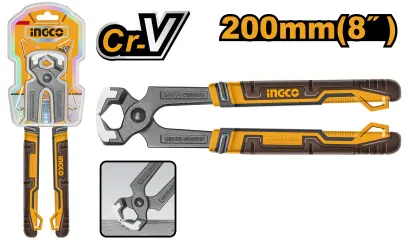 Kleště tesařské CrV 200mm HCPP02200, Ingco#28322