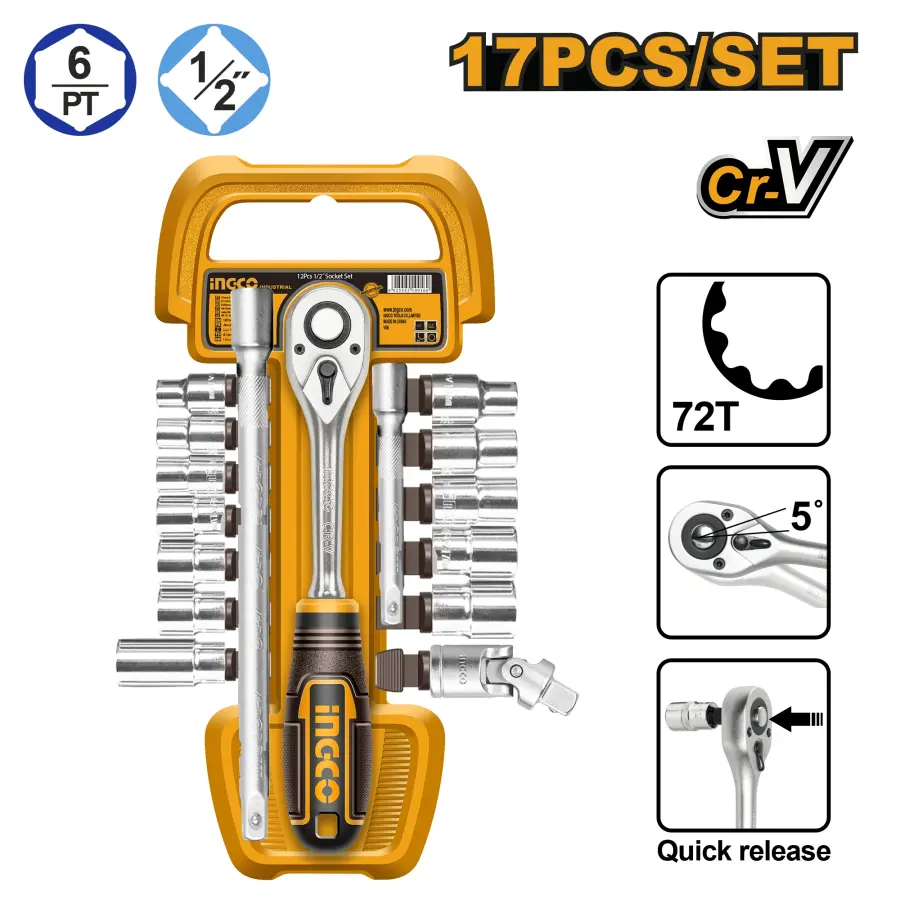 Sada nástrčných hlavic 1/2