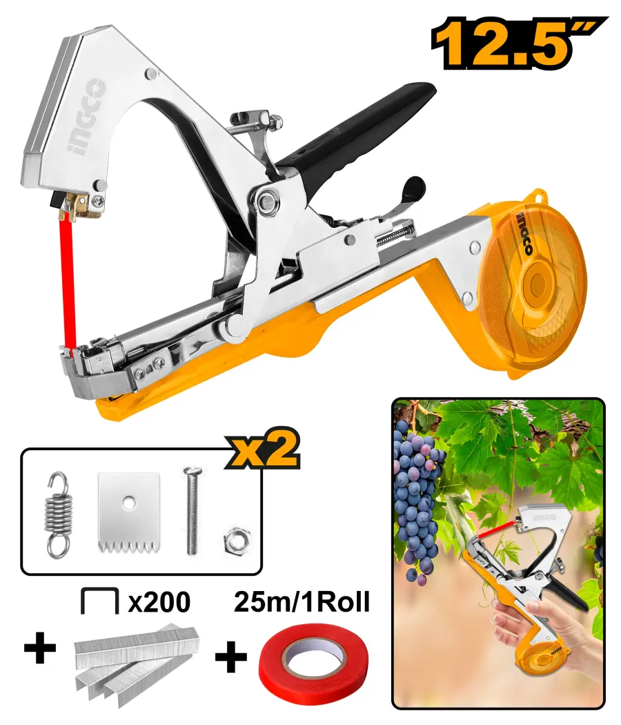 Kleště na vázaní rostlin 320 mm s příslušenstvím HPTM1258, Ingco#28427