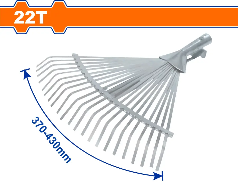 Hrábě vějířové stavitelné bez rukojeti WXWH8A22, Wadfow#28683