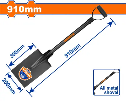 Rýč rovný celokovový 910mm WSE3354, Wadfow#28698