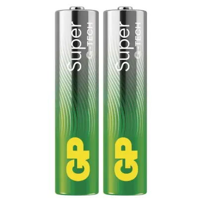 Baterie alkalická Super AAA (LR03) 2ks, GP#29610