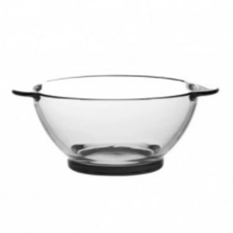 Miska gulášová skleněná 0,5l, s ušima#30030