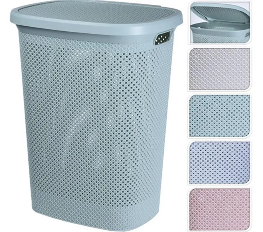 Koš na špinavé prádlo UH 60l mix 37x46x59,5cm#30276