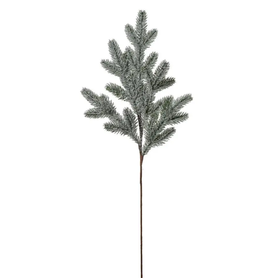 Ozdoba zapichovací větvička zasněžená 70cm#30406