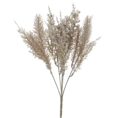 Ozdoba zapichovací větev zlatá 33cm#30409