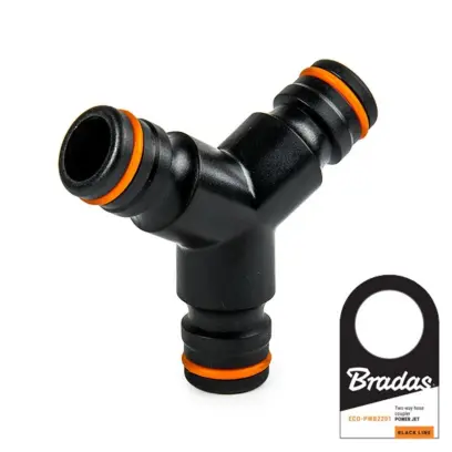 Spojka/mezikus na hadici TROJTY POWER JET blackline#30586