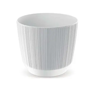 Květináč UH o195mm RYFO bílý výška 170mm#30617