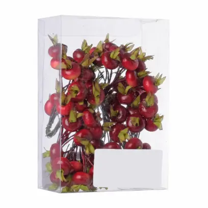 Dekorace zapichovací Svazek červených bobulí#30774