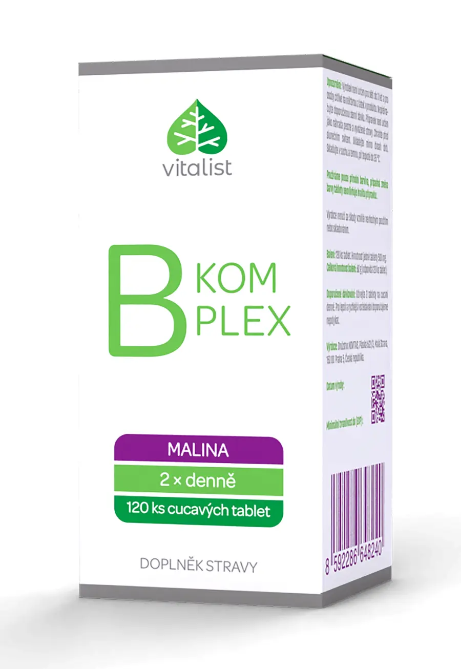 B-komplex malina 120 tb, Vitalist