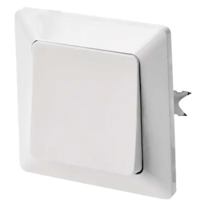 Přepínač křížový č.7 IP20 bílý 1 tlačítko, Emos#8018