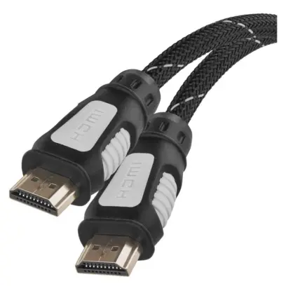 Kabel HDMI+ETHERNET 1,5M NYLON ECO#8282