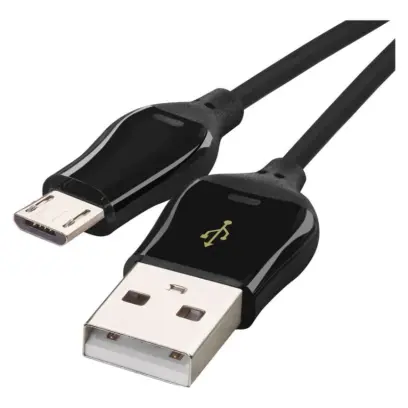 Kabel USB 2.0 micro 1m černá, Emos#8563