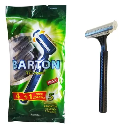 Holítka jednorázová pánská 4+1ks, Barton
