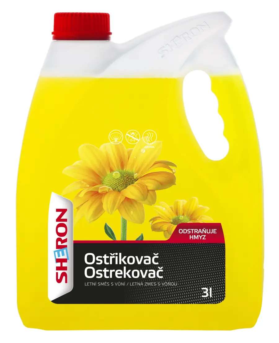 Směs do ostřikovačů letní 3l, Sheron